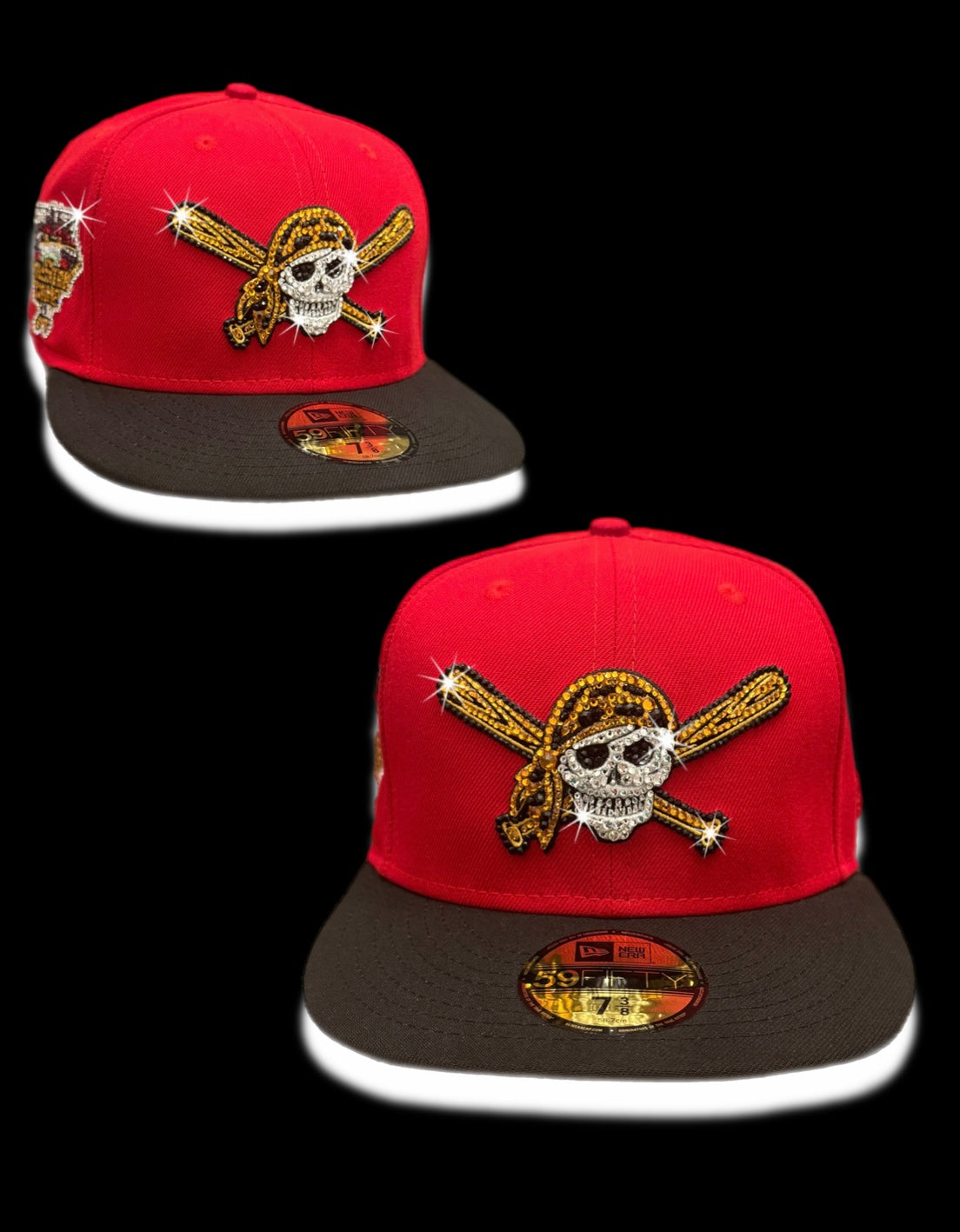 Iced Out BANNED Pirates Skull